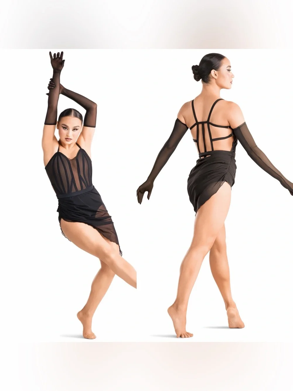 Tenth House solo custom 2 Die 4 Dance Leotard costume black EXPOSURE TD24441 SA